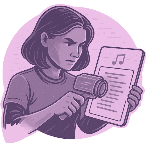 LyricsRay Logo
